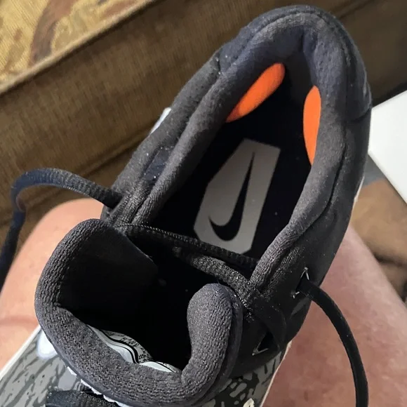 Nike Woman’s Black & Grey Camouflage Alpha Huarache Elite 2 Softball Cleats US9 - Picture 7 of 7